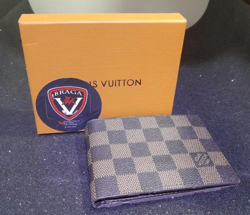 Cartera Louis Vuitton LV para hombre, cartera bifold nueva de cuero para  hombre Cartera LV (con caja, bolsa antipolvo)